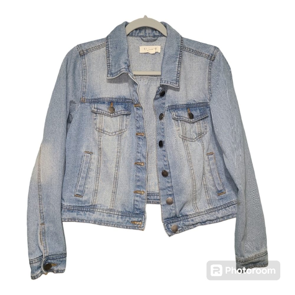 CI SONO MEDIUM JEAN DENIM JACKET EUC